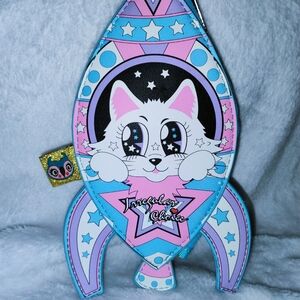 Super Rare New Without Tags Irregular Choice Cat Dog Rocket Coin Purse